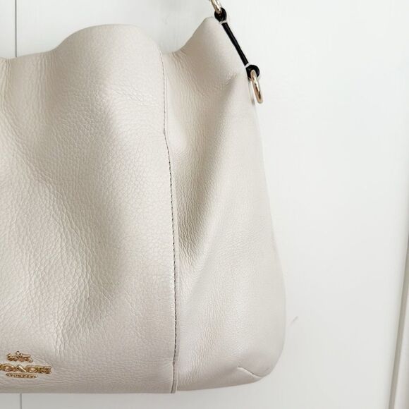 Coach Isabelle East West Pebble Leather Shoulder or Crossbody Bag - Picture 9 of 16